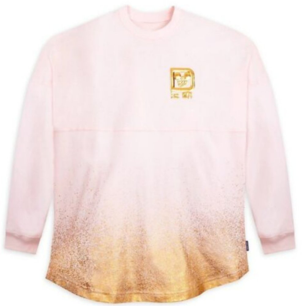 Walt Disney World Golden Logo Spirit Jersey for Adults Medium NWT